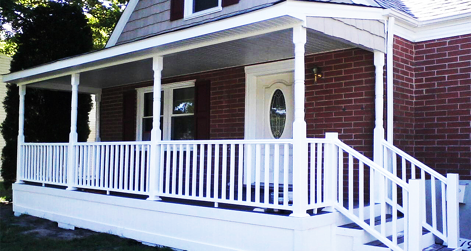 Porch and Railings